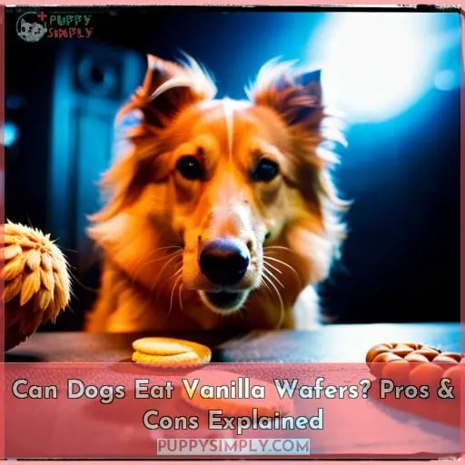 can dogs eat vanilla wafers cookies