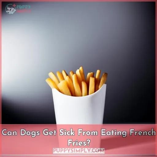 Can Dogs Get Sick From Eating French Fries?