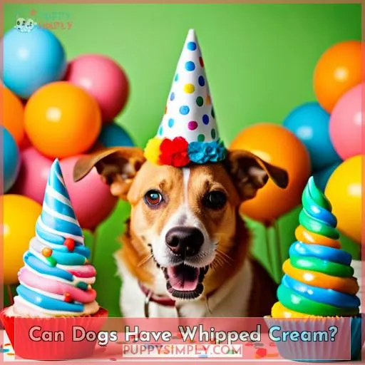 Can Dogs Have Whipped Cream?