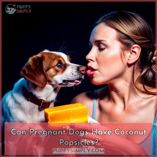 Can Pregnant Dogs Have Coconut Popsicles?
