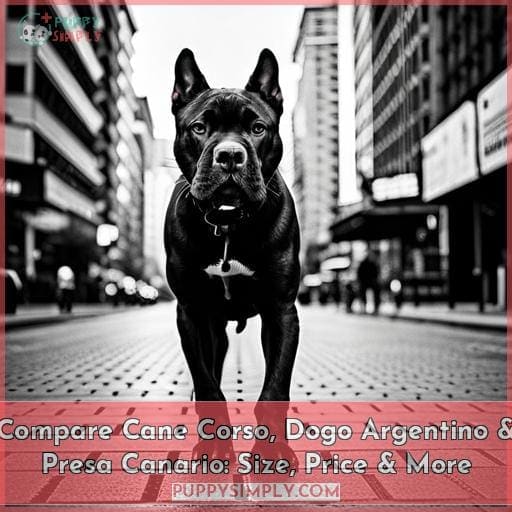 cane corso vs dogo argentino vs presa canario cane corso vs dogo argentino vs presa canario
