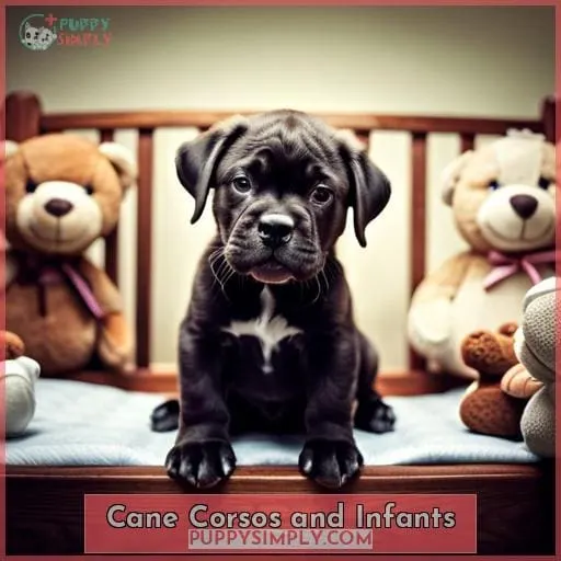 Cane Corsos and Infants