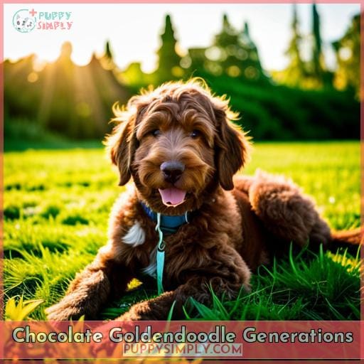Chocolate Goldendoodle Generations