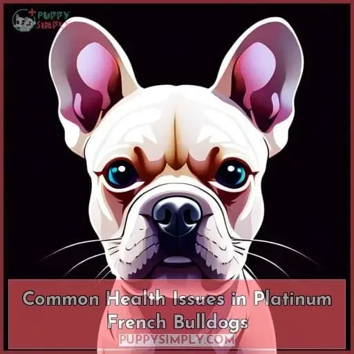 Common Health Issues in Platinum French Bulldogs
