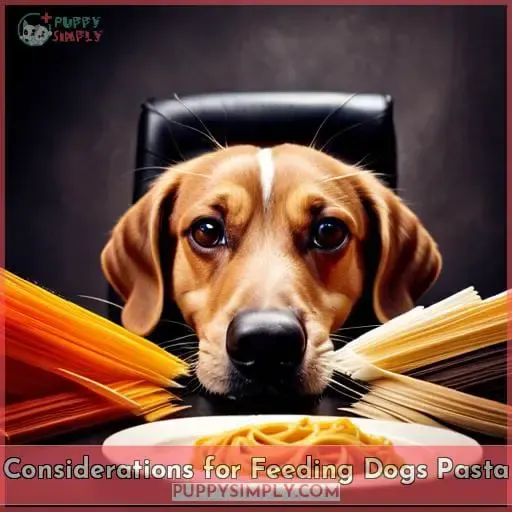 Considerations for Feeding Dogs Pasta