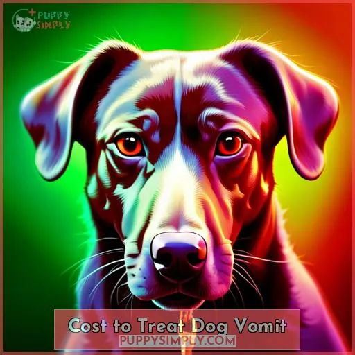 Cost to Treat Dog Vomit