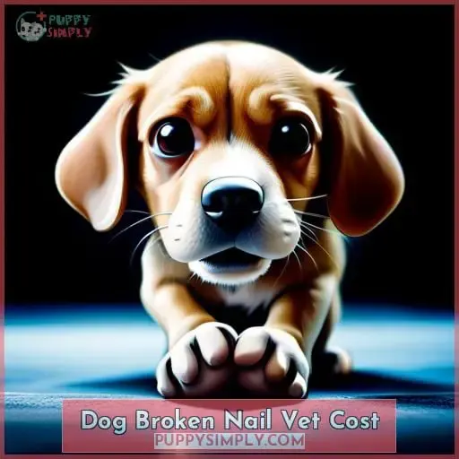 Dog Broken Nail Vet Cost