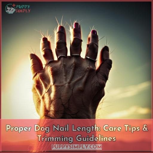 Proper Dog Nail Length Care Tips & Trimming Guidelines