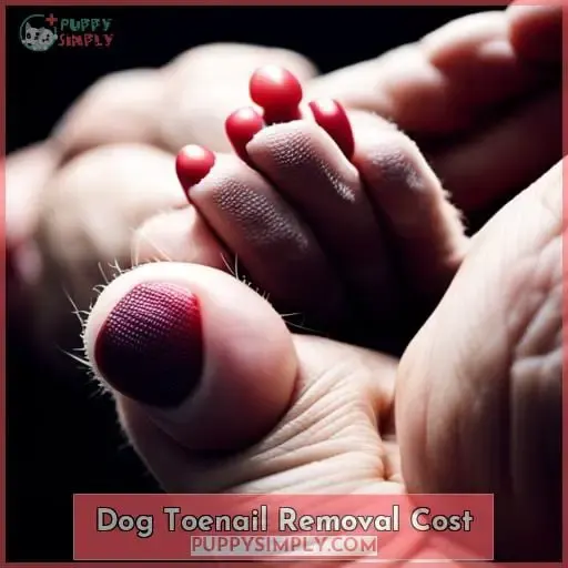 Dog Toenail Removal Cost