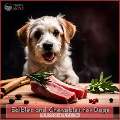 Edibles and Chewables for Dogs