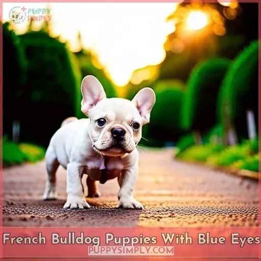 French Bulldog Puppies With Blue Eyes