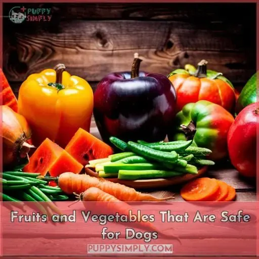 Fruits and Vegetables That Are Safe for Dogs