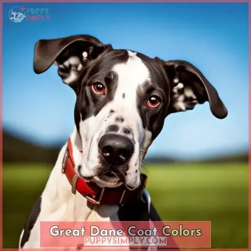 Great Dane Coat Colors