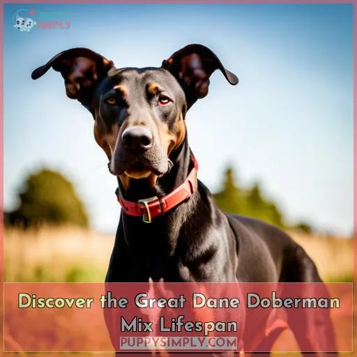 great dane doberman mix lifespan