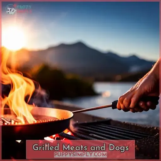 Grilled Meats and Dogs