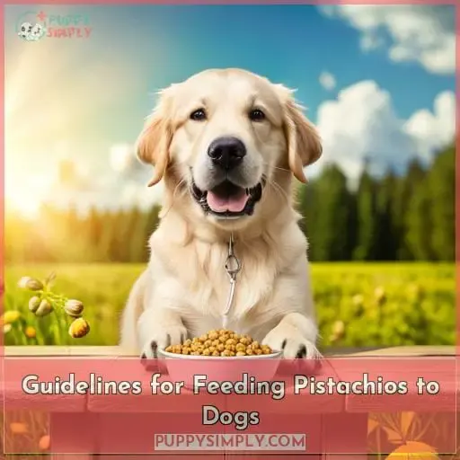 Guidelines for Feeding Pistachios to Dogs