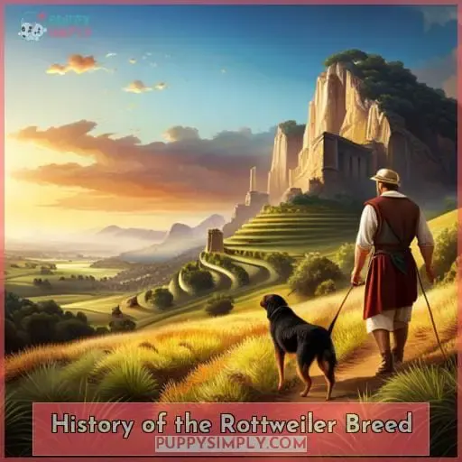 History of the Rottweiler Breed
