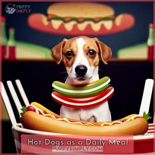 Hot Dogs as a Daily Meal