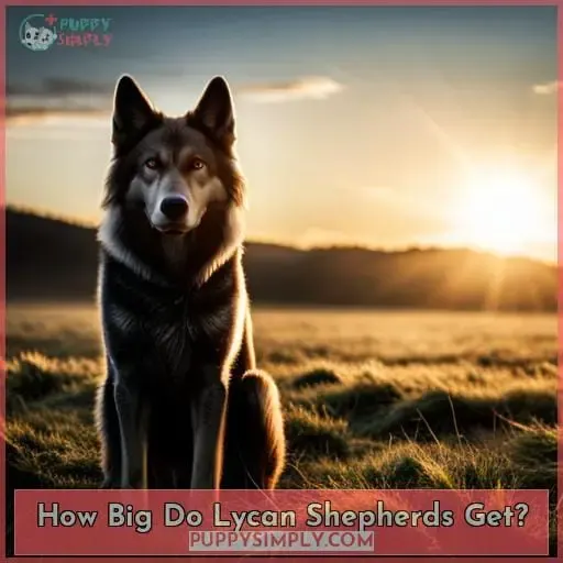 How Big Do Lycan Shepherds Get