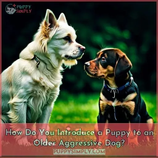 How Do You Introduce a Puppy to an Older Aggressive Dog?