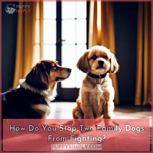 How Do You Stop Two Family Dogs From Fighting?