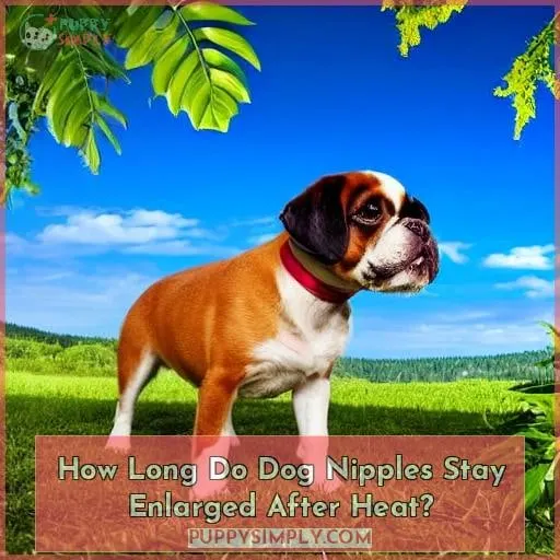 How Long Do Dog Nipples Stay Enlarged After Heat?