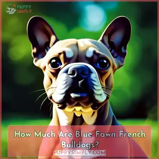 How Much Are Blue Fawn French Bulldogs?