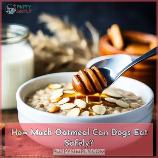 How Much Oatmeal Can Dogs Eat Safely