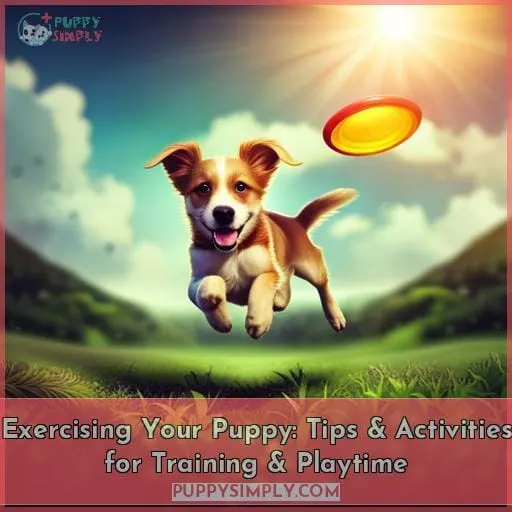 how to exercise your puppy