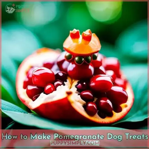 How to Make Pomegranate Dog Treats