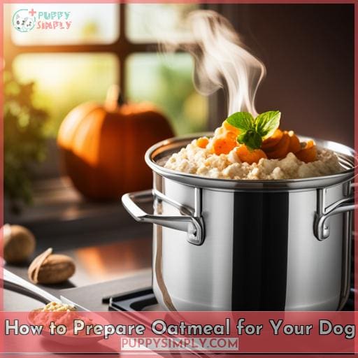 How to Prepare Oatmeal for Your Dog