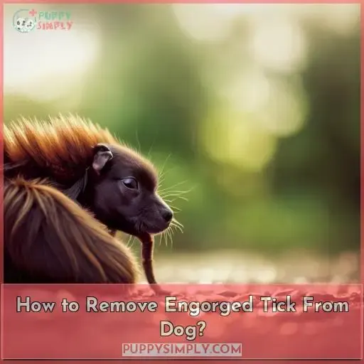 How to Remove Engorged Tick From Dog?