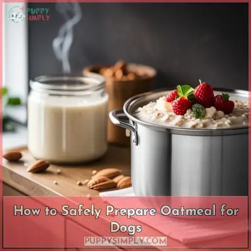 How to Safely Prepare Oatmeal for Dogs