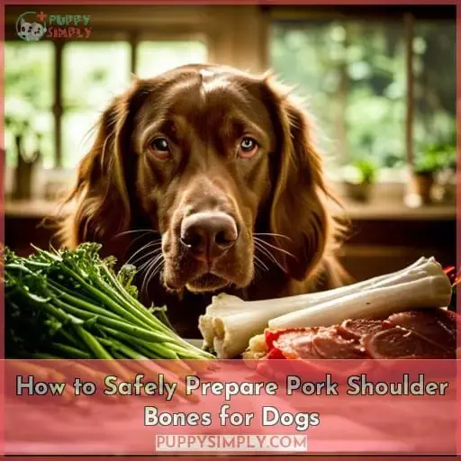 How to Safely Prepare Pork Shoulder Bones for Dogs