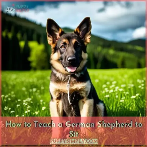 How to Teach a German Shepherd to Sit