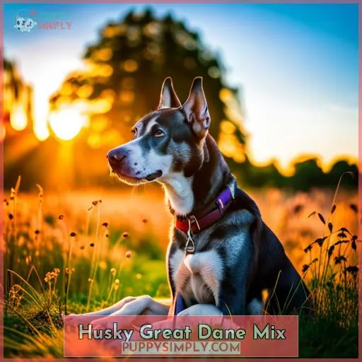 Husky Great Dane Mix