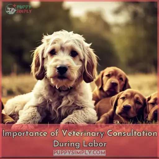 Importance of Veterinary Consultation During Labor