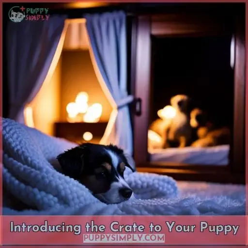 Introducing the Crate to Your Puppy