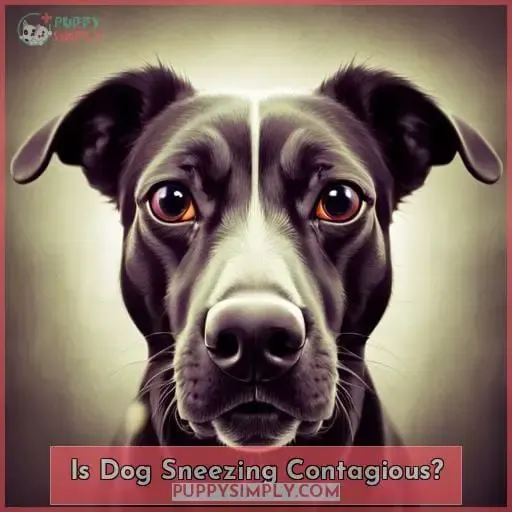 Is Dog Sneezing Contagious?