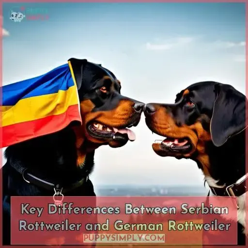 Key Differences Between Serbian Rottweiler and German Rottweiler