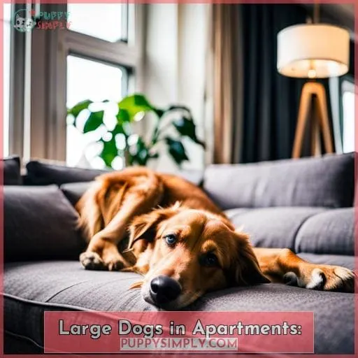 Large Dogs in Apartments: