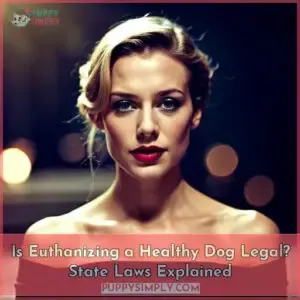 legal to euthanize healthy dog