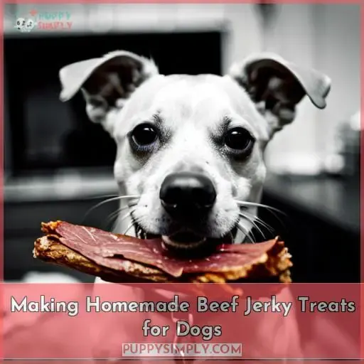 Making Homemade Beef Jerky Treats for Dogs