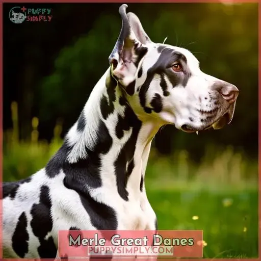 Merle Great Danes