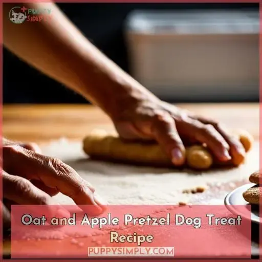 Oat and Apple Pretzel Dog Treat Recipe