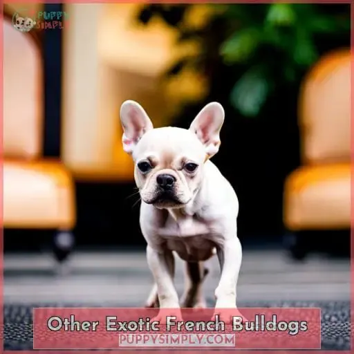 Other Exotic French Bulldogs