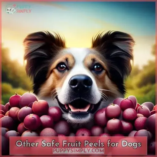 Other Safe Fruit Peels for Dogs
