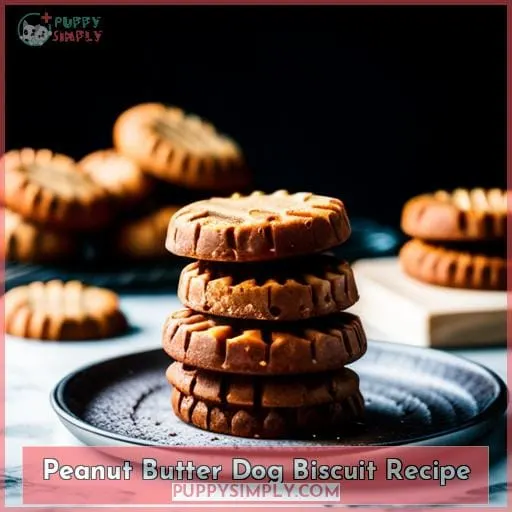 Peanut Butter Dog Biscuit Recipe