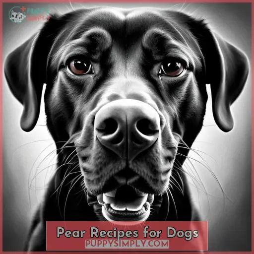 Pear Recipes for Dogs