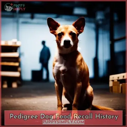 Pedigree Dog Food Recall History